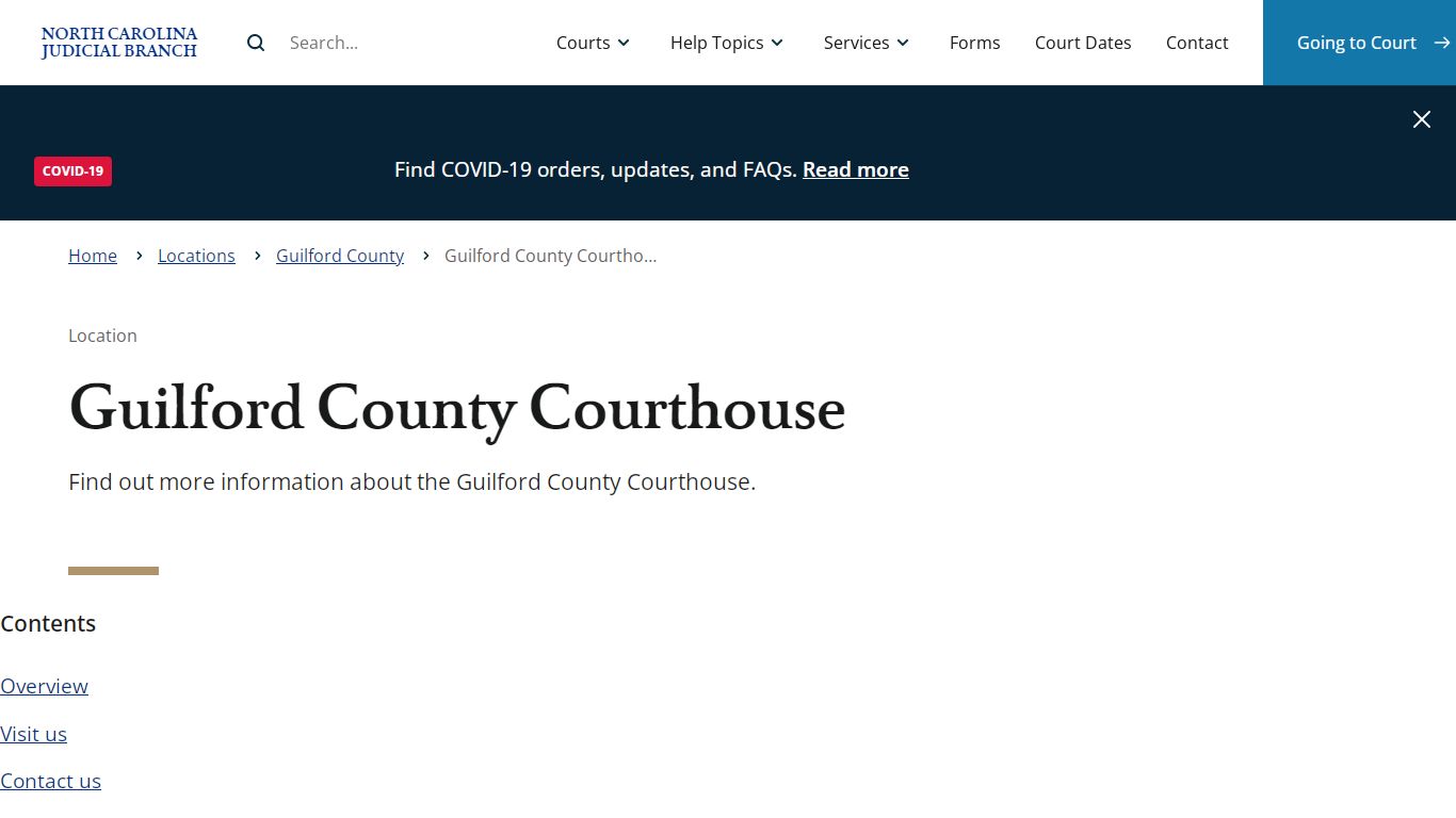 Guilford County Courthouse | North Carolina Judicial Branch